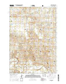 Cole Dam South Dakota Current topographic map, 1:24000 scale, 7.5 X 7.5 Minute, Year 2015