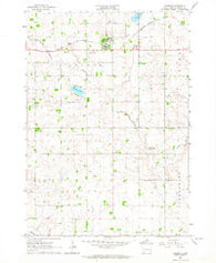 Colman South Dakota Historical topographic map, 1:24000 scale, 7.5 X 7.5 Minute, Year 1963