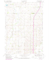 Colton SE South Dakota Historical topographic map, 1:24000 scale, 7.5 X 7.5 Minute, Year 1962