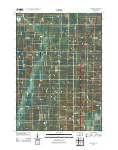 Colton SE South Dakota Historical topographic map, 1:24000 scale, 7.5 X 7.5 Minute, Year 2012