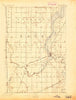 Columbia South Dakota Historical topographic map, 1:62500 scale, 15 X 15 Minute, Year 1894