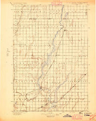 Columbia South Dakota Historical topographic map, 1:125000 scale, 30 X 30 Minute, Year 1896