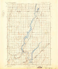 Columbia South Dakota Historical topographic map, 1:125000 scale, 30 X 30 Minute, Year 1896