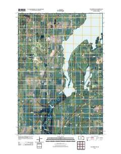 Columbia NE South Dakota Historical topographic map, 1:24000 scale, 7.5 X 7.5 Minute, Year 2012