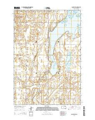 Columbia NE South Dakota Current topographic map, 1:24000 scale, 7.5 X 7.5 Minute, Year 2015
