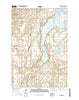 Columbia NE South Dakota Current topographic map, 1:24000 scale, 7.5 X 7.5 Minute, Year 2015