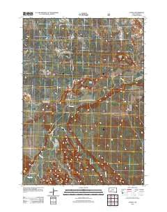 Conata South Dakota Historical topographic map, 1:24000 scale, 7.5 X 7.5 Minute, Year 2012