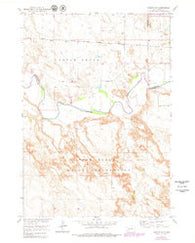 Conata NE South Dakota Historical topographic map, 1:24000 scale, 7.5 X 7.5 Minute, Year 1952