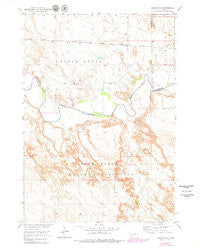 Conata NE South Dakota Historical topographic map, 1:24000 scale, 7.5 X 7.5 Minute, Year 1952