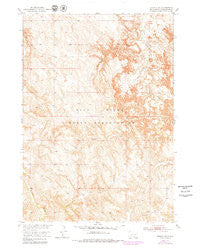 Conata SE South Dakota Historical topographic map, 1:24000 scale, 7.5 X 7.5 Minute, Year 1952