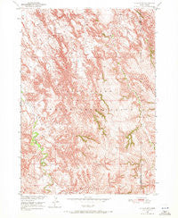 Conata SW South Dakota Historical topographic map, 1:24000 scale, 7.5 X 7.5 Minute, Year 1950