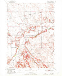 Conata South Dakota Historical topographic map, 1:24000 scale, 7.5 X 7.5 Minute, Year 1950