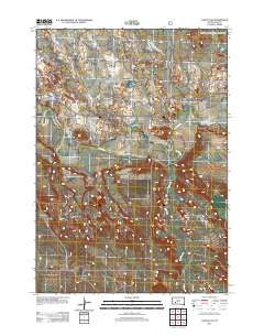 Conata NE South Dakota Historical topographic map, 1:24000 scale, 7.5 X 7.5 Minute, Year 2012