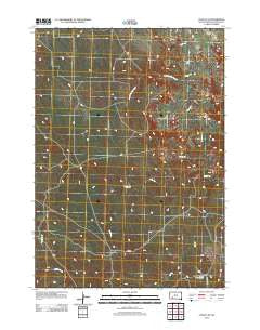 Conata SE South Dakota Historical topographic map, 1:24000 scale, 7.5 X 7.5 Minute, Year 2012