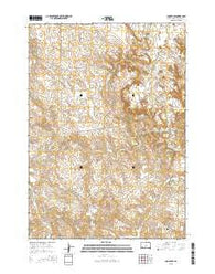 Conata SE South Dakota Current topographic map, 1:24000 scale, 7.5 X 7.5 Minute, Year 2015