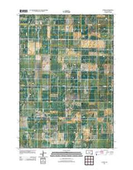 Conde South Dakota Historical topographic map, 1:24000 scale, 7.5 X 7.5 Minute, Year 2012