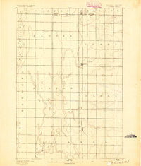 Conde South Dakota Historical topographic map, 1:62500 scale, 15 X 15 Minute, Year 1894