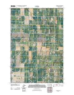Conde SW South Dakota Historical topographic map, 1:24000 scale, 7.5 X 7.5 Minute, Year 2012