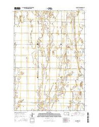 Conde SW South Dakota Current topographic map, 1:24000 scale, 7.5 X 7.5 Minute, Year 2015