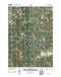 Corn Creek South Dakota Historical topographic map, 1:24000 scale, 7.5 X 7.5 Minute, Year 2012