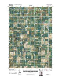 Corona South Dakota Historical topographic map, 1:24000 scale, 7.5 X 7.5 Minute, Year 2012