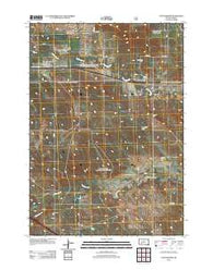 Cottonwood South Dakota Historical topographic map, 1:24000 scale, 7.5 X 7.5 Minute, Year 2012