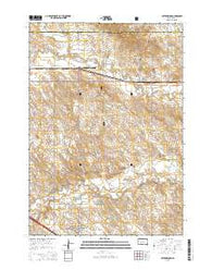 Cottonwood South Dakota Current topographic map, 1:24000 scale, 7.5 X 7.5 Minute, Year 2015