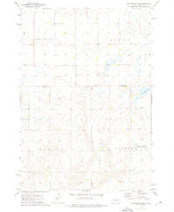 Cottonwood Lake South Dakota Historical topographic map, 1:24000 scale, 7.5 X 7.5 Minute, Year 1973