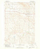 Cottonwood South Dakota Historical topographic map, 1:24000 scale, 7.5 X 7.5 Minute, Year 1961