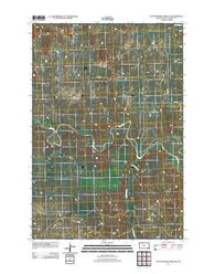 Cottonwood Creek NE South Dakota Historical topographic map, 1:24000 scale, 7.5 X 7.5 Minute, Year 2012