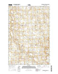 Cottonwood Creek SW South Dakota Current topographic map, 1:24000 scale, 7.5 X 7.5 Minute, Year 2015