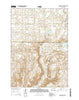 Cottonwood Lake South Dakota Current topographic map, 1:24000 scale, 7.5 X 7.5 Minute, Year 2015