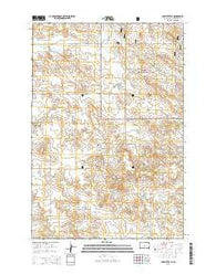 Cow Butte SE South Dakota Current topographic map, 1:24000 scale, 7.5 X 7.5 Minute, Year 2015