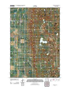 Crandall South Dakota Historical topographic map, 1:24000 scale, 7.5 X 7.5 Minute, Year 2012