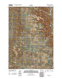 Creighton South Dakota Historical topographic map, 1:24000 scale, 7.5 X 7.5 Minute, Year 2012