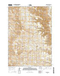 Creighton South Dakota Current topographic map, 1:24000 scale, 7.5 X 7.5 Minute, Year 2015