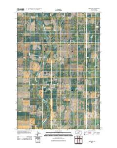 Cresbard South Dakota Historical topographic map, 1:24000 scale, 7.5 X 7.5 Minute, Year 2012