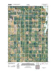 Cresbard NE South Dakota Historical topographic map, 1:24000 scale, 7.5 X 7.5 Minute, Year 2012