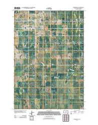 Cresbard SE South Dakota Historical topographic map, 1:24000 scale, 7.5 X 7.5 Minute, Year 2012