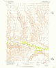 Creston South Dakota Historical topographic map, 1:24000 scale, 7.5 X 7.5 Minute, Year 1954