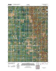 Crocker SW South Dakota Historical topographic map, 1:24000 scale, 7.5 X 7.5 Minute, Year 2012