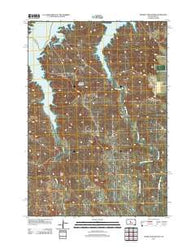 Crokett Mountains South Dakota Historical topographic map, 1:24000 scale, 7.5 X 7.5 Minute, Year 2012