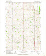 Crooks South Dakota Historical topographic map, 1:24000 scale, 7.5 X 7.5 Minute, Year 1962