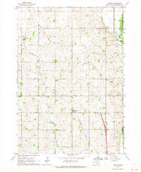 Crooks South Dakota Historical topographic map, 1:24000 scale, 7.5 X 7.5 Minute, Year 1962