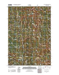 Crooks Tower South Dakota Historical topographic map, 1:24000 scale, 7.5 X 7.5 Minute, Year 2012