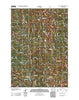 Crooks Tower South Dakota Historical topographic map, 1:24000 scale, 7.5 X 7.5 Minute, Year 2012