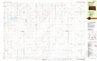 Crow Lake South Dakota Historical topographic map, 1:25000 scale, 7.5 X 15 Minute, Year 1982