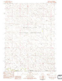 Crowe Dam South Dakota Historical topographic map, 1:25000 scale, 7.5 X 7.5 Minute, Year 1982