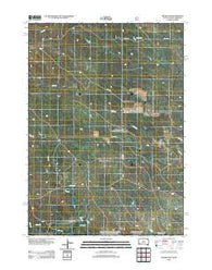 Crowe Dam South Dakota Historical topographic map, 1:24000 scale, 7.5 X 7.5 Minute, Year 2012