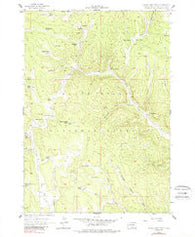 Crows Nest Peak South Dakota Historical topographic map, 1:24000 scale, 7.5 X 7.5 Minute, Year 1956